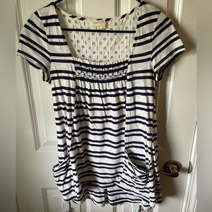Anthropologie Striped Top